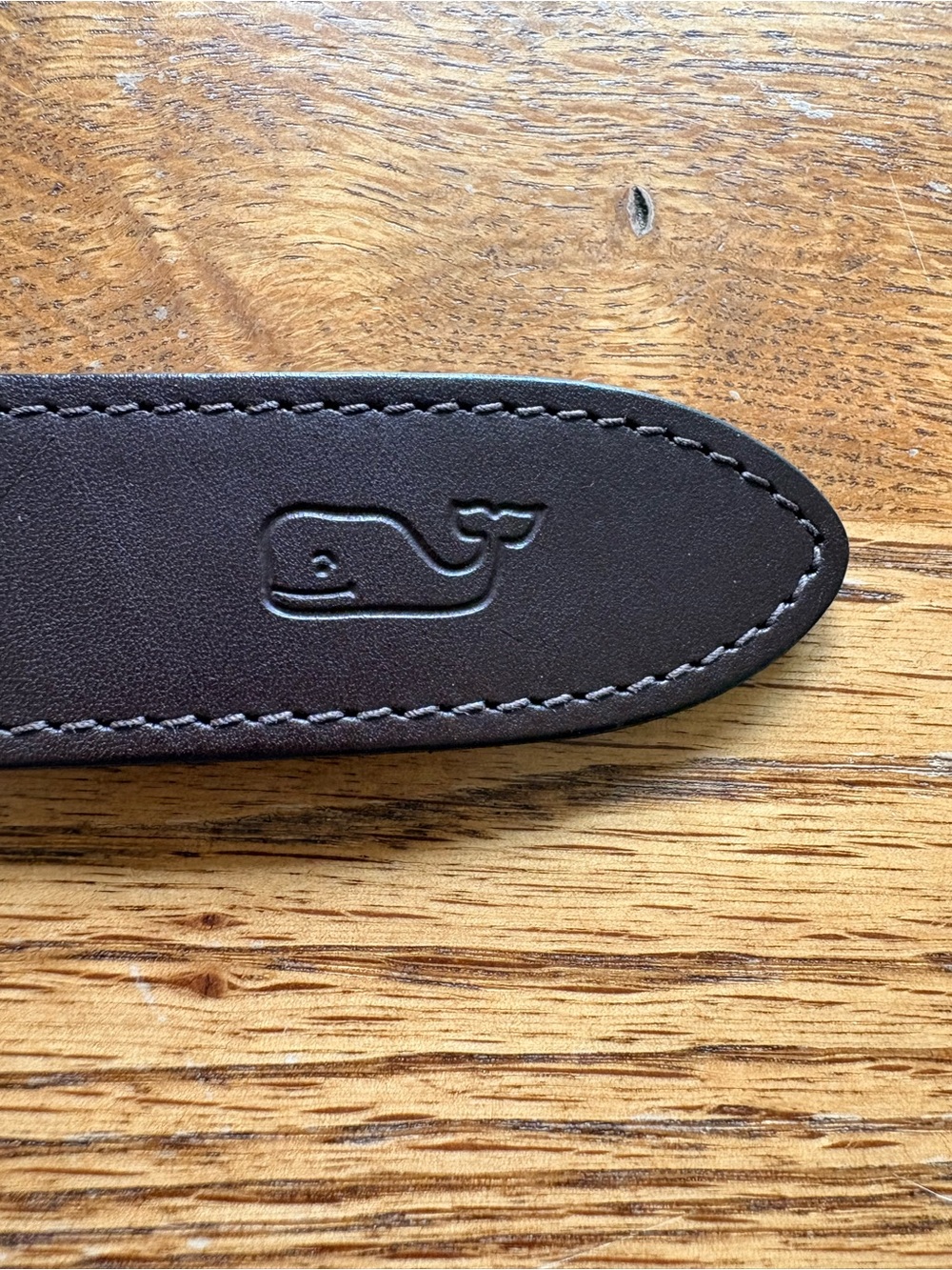 Vineyard Vines Boston Red Sox Red and Navy Belt with Brass Buckle- mens 30 waist - Picture 10 of 13